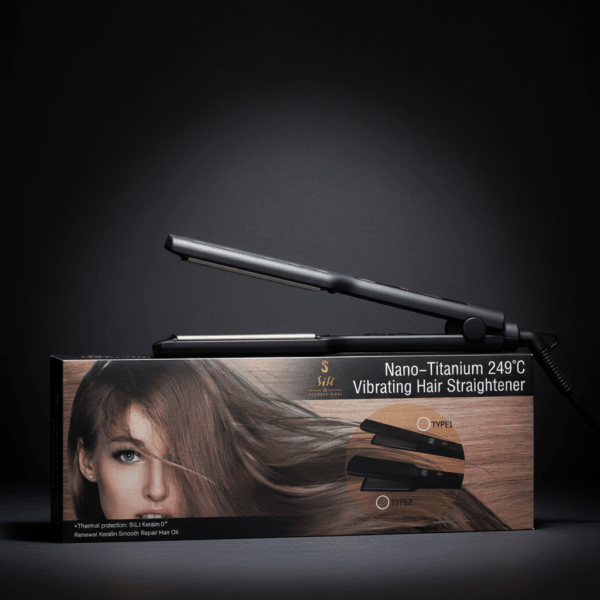 Keratin O+ Nano Titanium 249°C Vibrating Hair Straightener